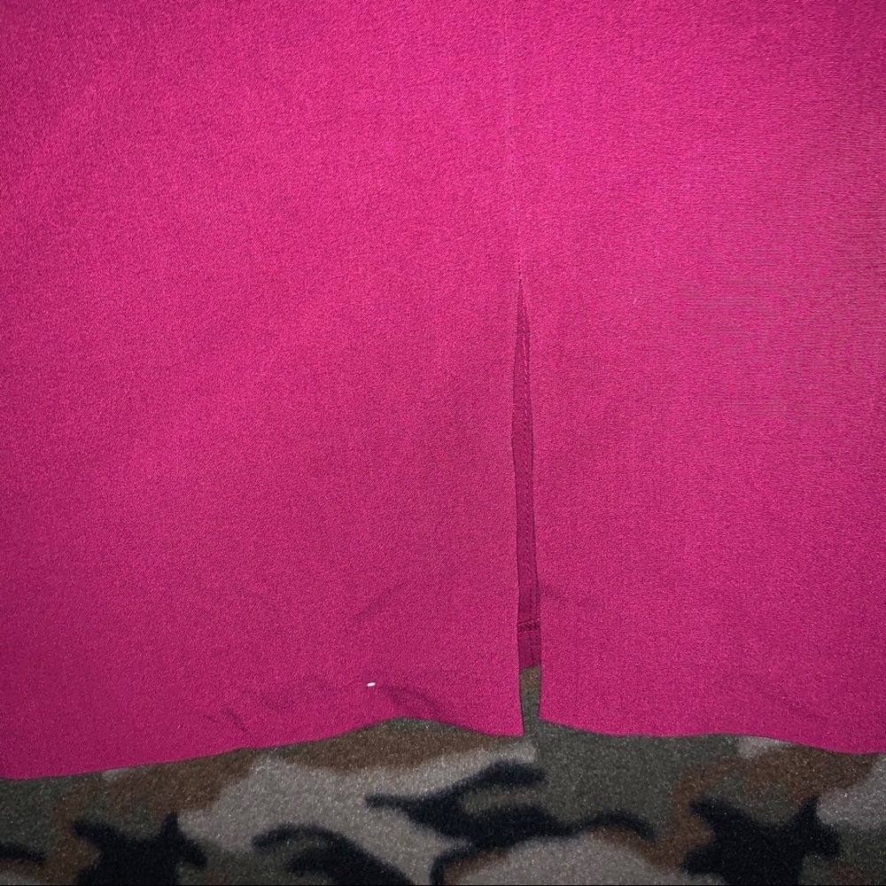 Skirt with back slit